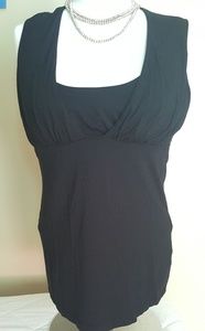Banana Republic Black Sleeveless Top